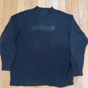 Nike Air Jordan TWO3 black sweater XXL